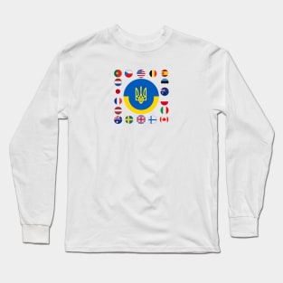 Family Of Ukraine By Abby Anime(c) Long Sleeve T-Shirt